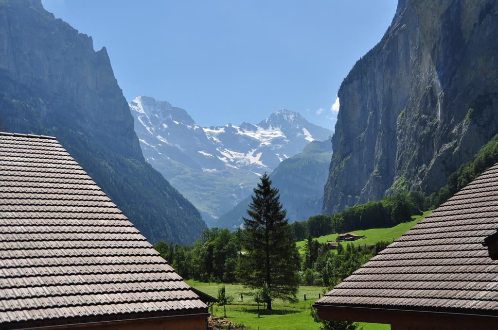 Luxury Penthouse Apartment Lauterbrunnen Exterior photo